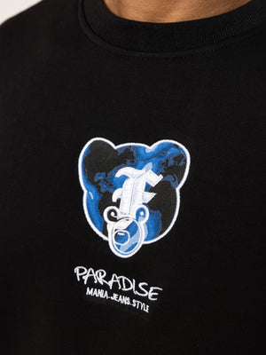 SWEATSHIRT Black / XXS