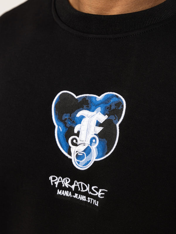 SWEATSHIRT Black / XXS