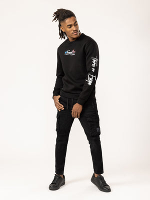 SWEATSHIRT Black / XXS