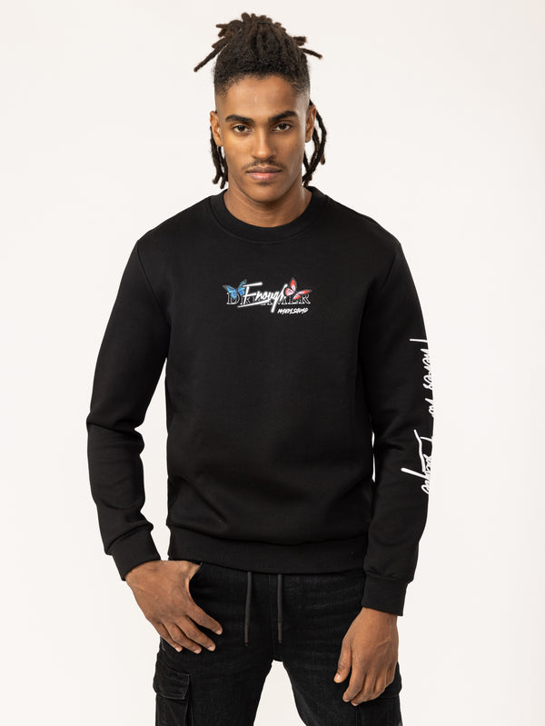 SWEATSHIRT Black / XXS