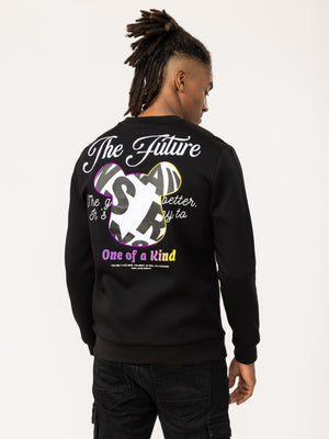 SWEATSHIRT Black / XXS