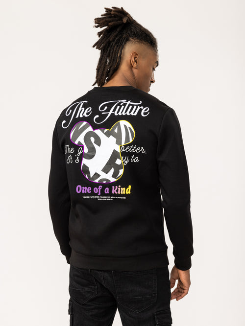 SWEATSHIRT Black / XXS