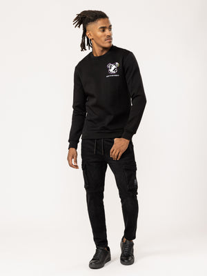 SWEATSHIRT Black / XXS