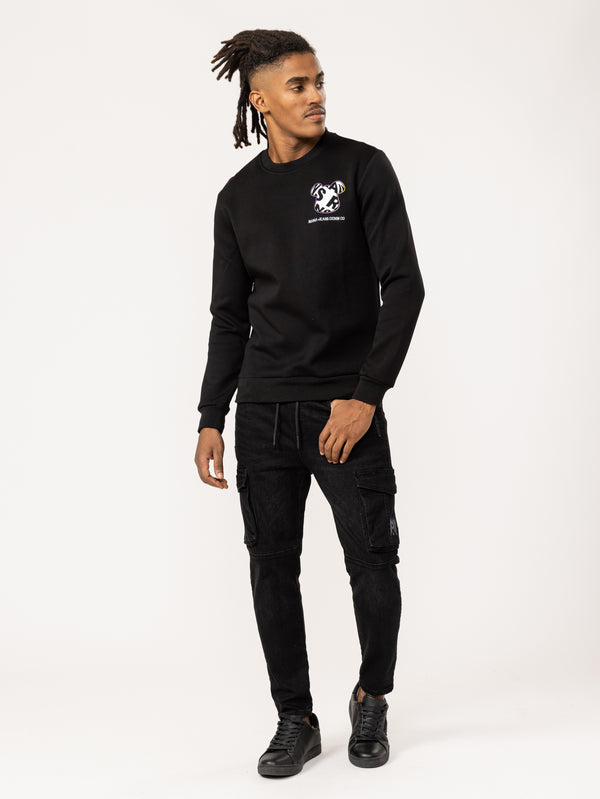 SWEATSHIRT Black / XXS