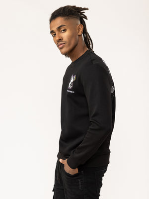 SWEATSHIRT Black / XXS