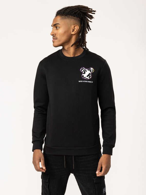 SWEATSHIRT Black / XXS