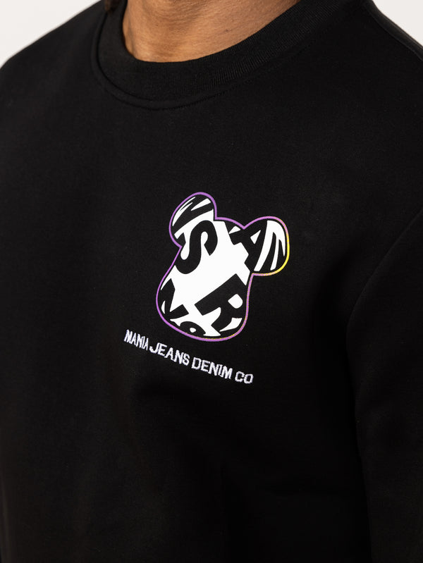 SWEATSHIRT Black / XXS