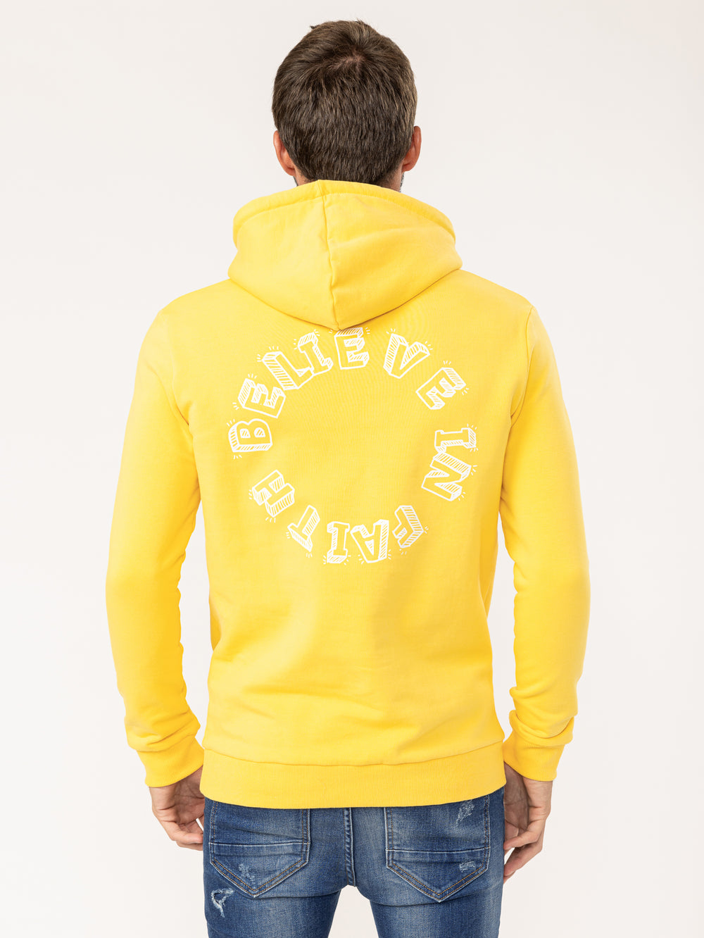BASIC+HOODIE Yellow / XXS