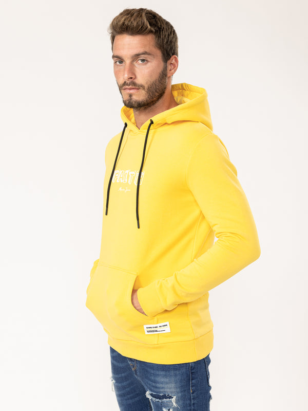 BASIC+HOODIE Yellow / XXS