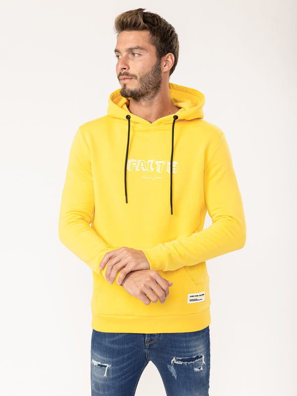 BASIC+HOODIE Yellow / XXS