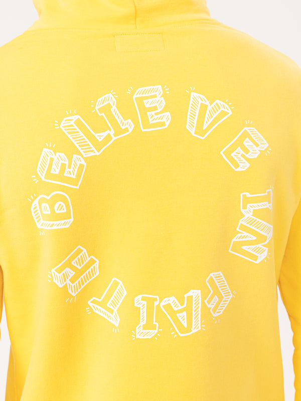 BASIC+HOODIE Yellow / XXS
