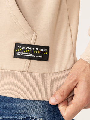 BASIC+HOODIE Beige / XXS