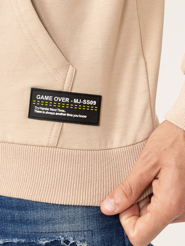 BASIC+HOODIE Beige / XXS