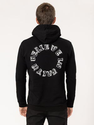 BASIC+HOODIE Black / XXS
