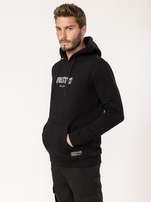 BASIC+HOODIE Black / XXS