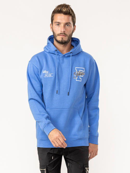 FASHION HOODIE Royal Blue / XXS