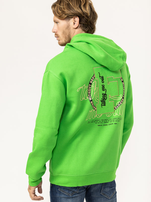 FASHION HOODIE Green / XXS