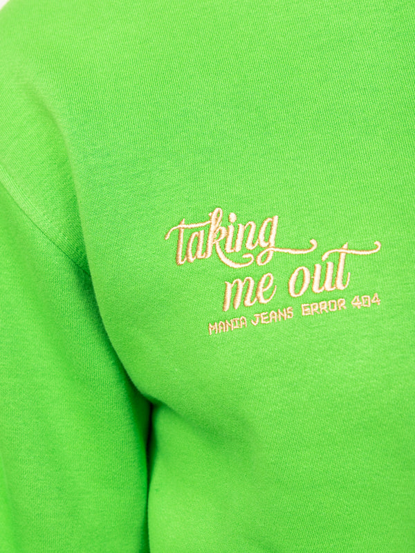 FASHION HOODIE Green / XXS
