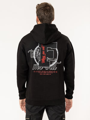 FASHION HOODIE Black / XXS