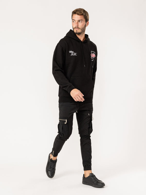 FASHION HOODIE Black / XXS