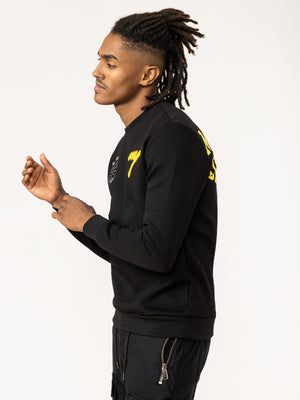 SWEATSHIRT Black / XXS