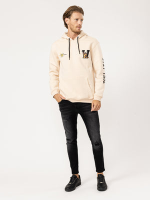 FASHION HOODIE Beige / XXS