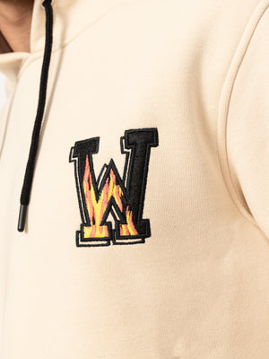 FASHION HOODIE Beige / XXS