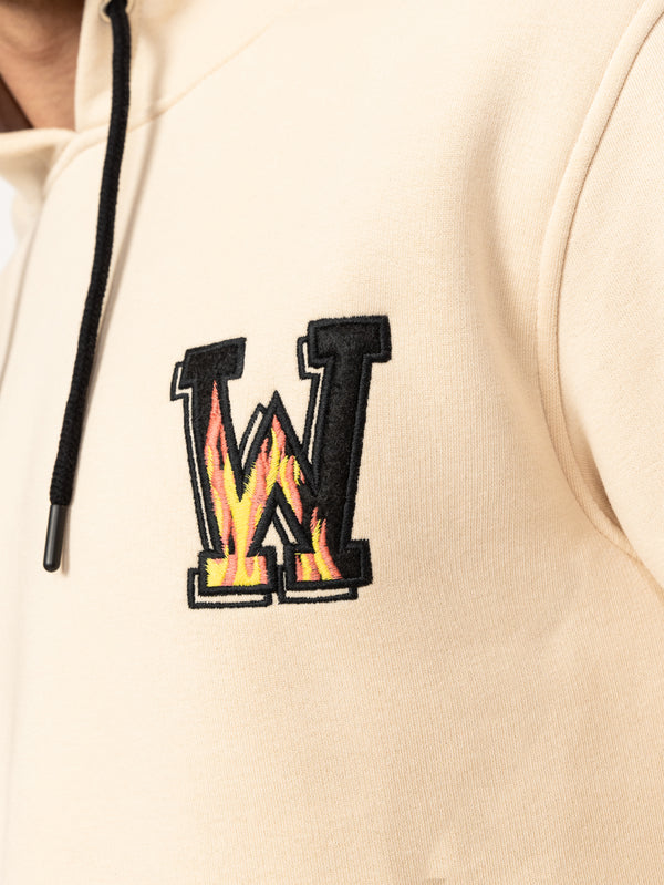 FASHION HOODIE Beige / XXS