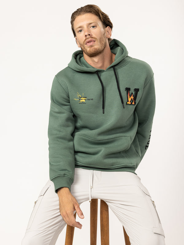 FASHION HOODIE Green / XXS