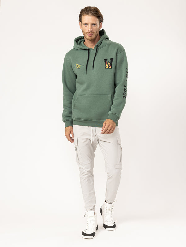 FASHION HOODIE Green / XXS