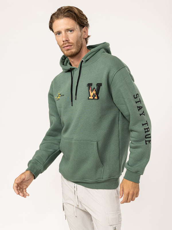 FASHION HOODIE Green / XXS