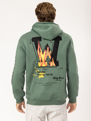 FASHION HOODIE Green / XXS