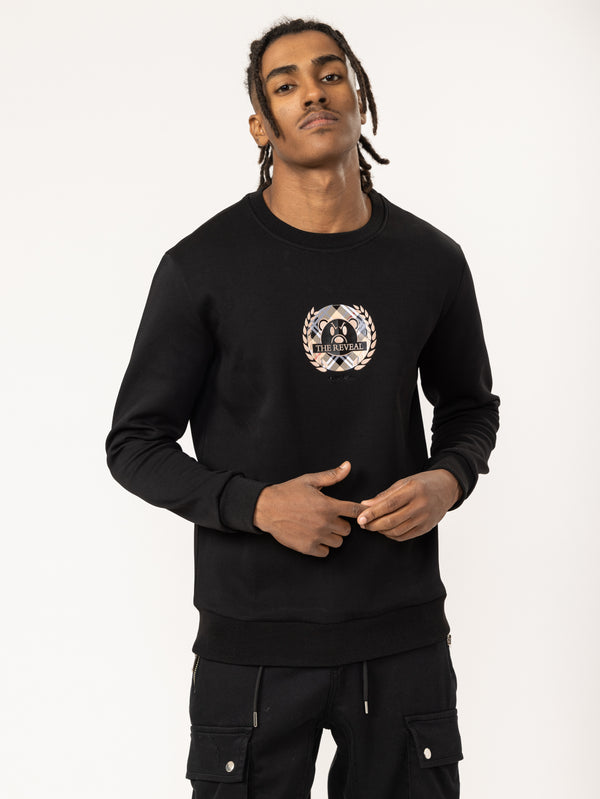 SWEATSHIRT Black / XXS