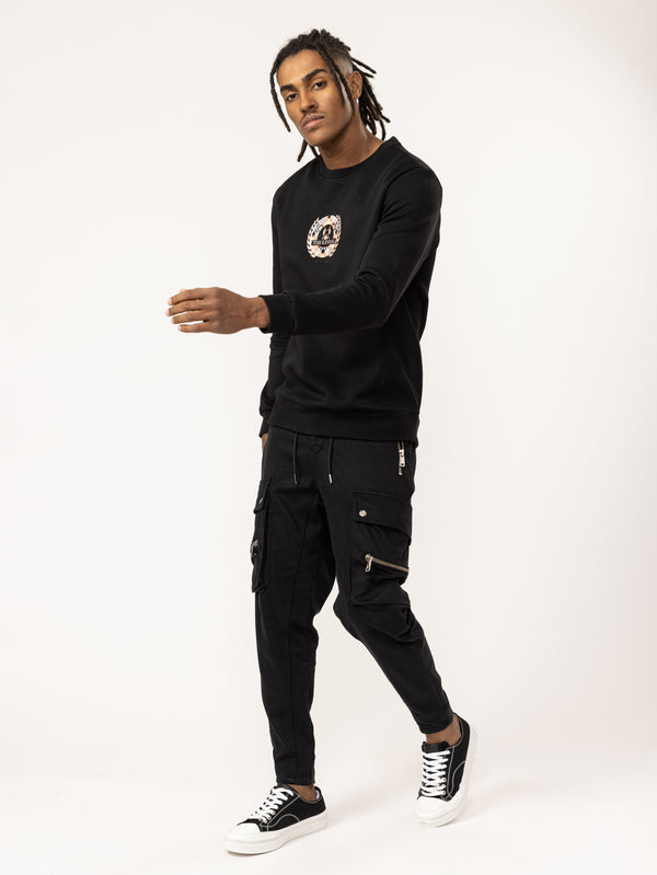 SWEATSHIRT Black / XXS