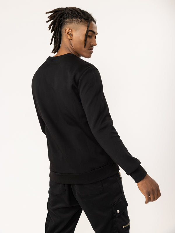 SWEATSHIRT Black / XXS
