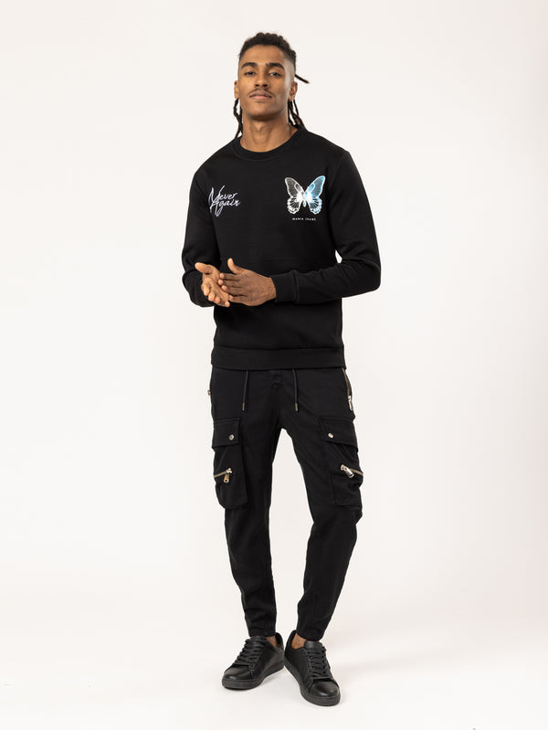 SWEATSHIRT Black / XXS