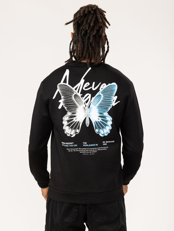 SWEATSHIRT Black / XXS