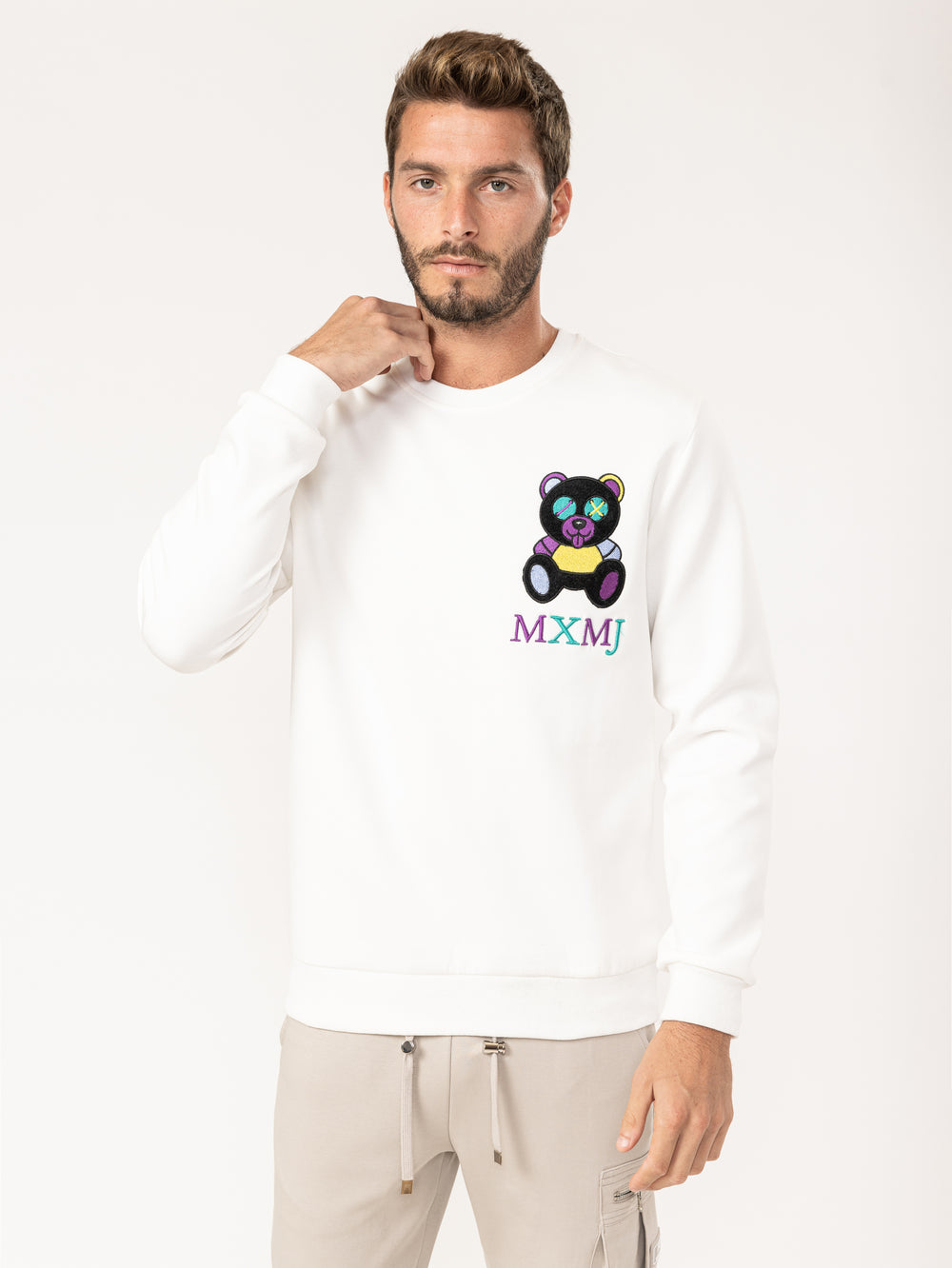SWEATSHIRT White / XXS