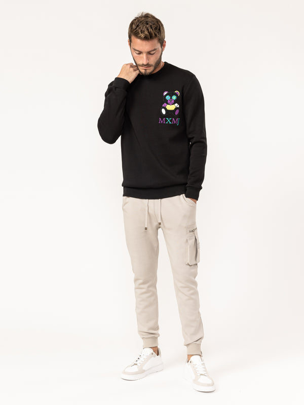 SWEATSHIRT Black / XXS