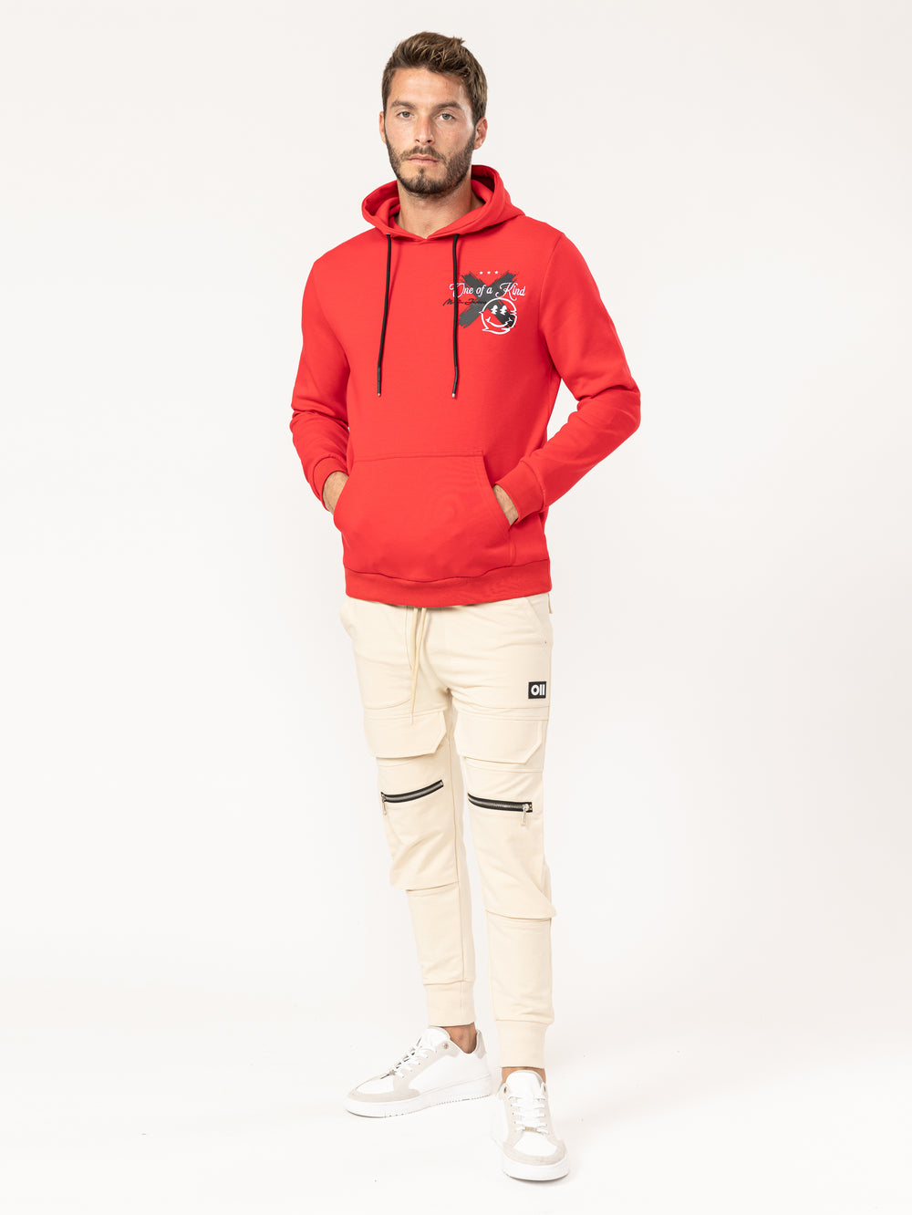 FASHION HOODIE Red / XXS