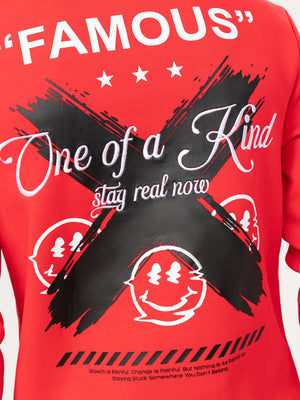 FASHION HOODIE Red / XXS