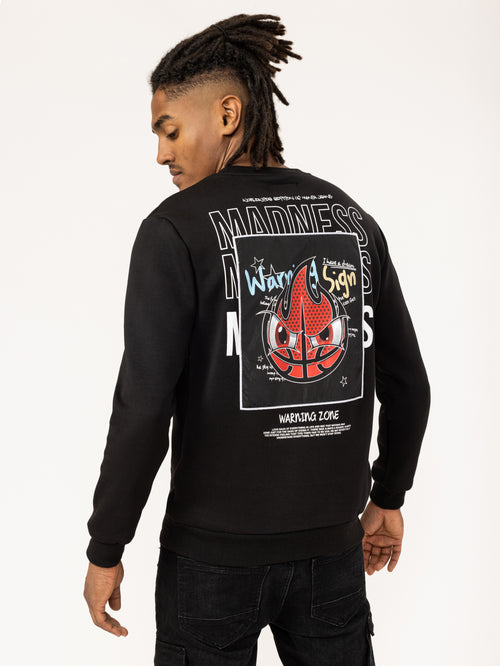 SWEATSHIRT Black / XXS
