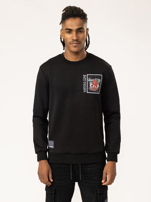 SWEATSHIRT Black / XXS