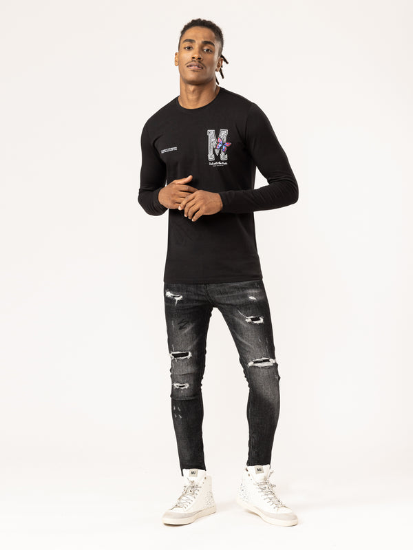 T-SHIRT Black / L