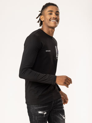 T-SHIRT Black / L