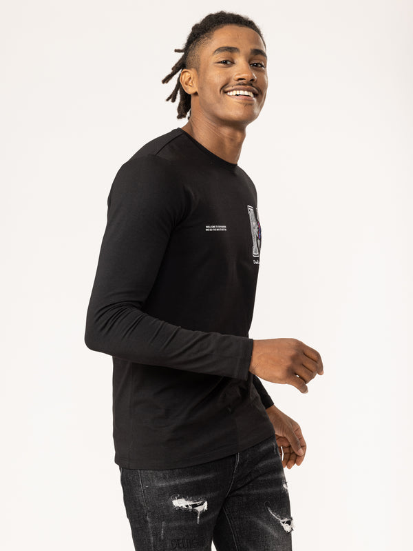T-SHIRT Black / L