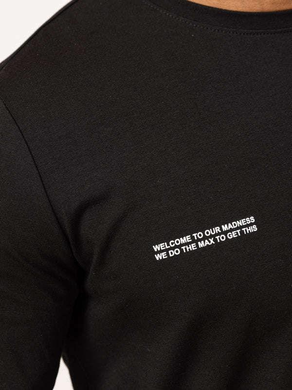 T-SHIRT Black / L