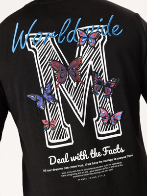 T-SHIRT Black / L