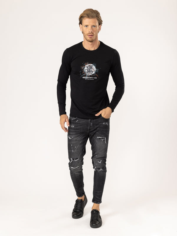 T-SHIRT Black / XXS