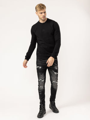 FASHION HOODIE Black / XXS